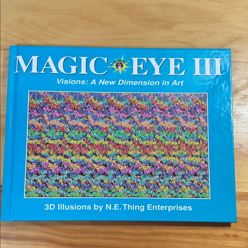 🌈2/$8  Magic Eye III : Visions: A New Dimension in Art